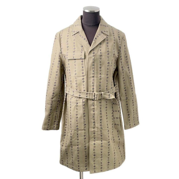 楽天市場】ルイヴィトン コート モノグラム総柄 メンズサイズ50 LOUIS  