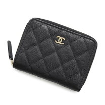 楽天市場】chanel 財布 キャビアスキン 黒の通販