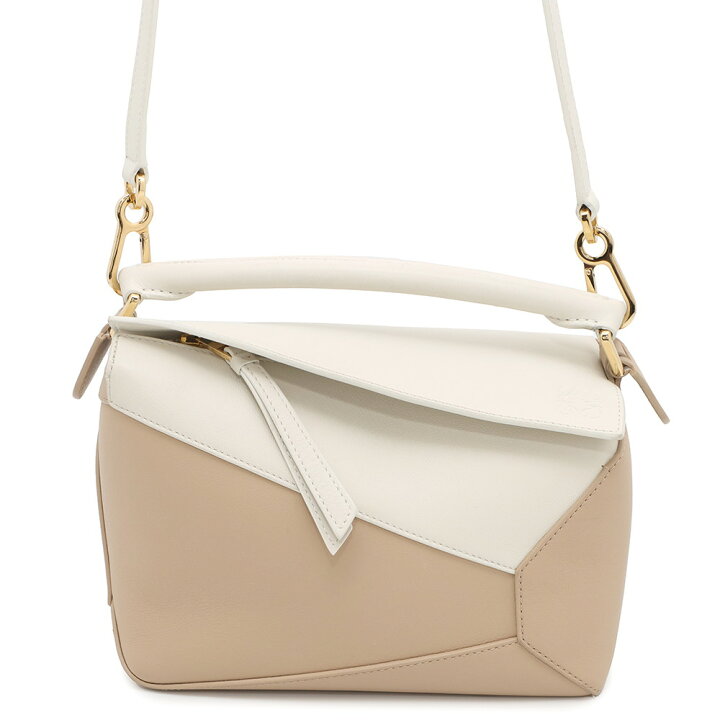 楽天市場】ロエベ ハンドバッグ パズルバッグ スモール カーフレザー  