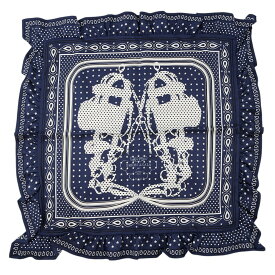 エルメス スカーフ カレ70 バンダナ フリル ブリッド・ドゥ・ガラ・ドット シルク 2024春夏 【中古】 エルメス スカーフ エルメス カレ HERMES SCARF