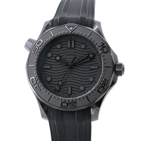 オメガ シーマスター ダイバー 300M ブラック ブラック 210.92.44.20.01.003 OMEGA 腕時計 黒文字盤 【安心保証】 【中古】 オメガ シーマスター OMEGA オメガ 中古