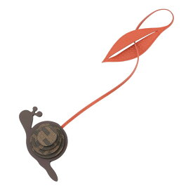 フェンディ バッグチャーム カタツムリ FF レザー FENDI チャーム 【中古】 フェンディ チャーム フェンディ FENDI