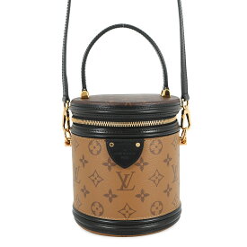 ルイヴィトン ハンドバッグ モノグラム・リバース カンヌ M43986 LOUIS VUITTON 2way バニティバッグ 黒 ブラック 【安心保証】 【中古】 ルイヴィトン モノグラム バッグ レディース LOUIS VUITTON BAG