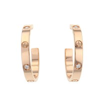 楽天市場】カルティエ LOVE EARRINGS LOVE イヤリングの通販