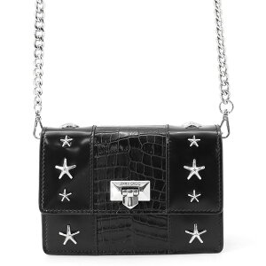 0992 JIMMY CHOO タイガープリント パテントレザー ワンショルダー 
