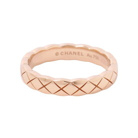 シャネル リング ココクラッシュ コレクション ミニモデル K18PGピンクゴールド リングサイズ47 J11785 CHANEL 指輪 【安心保証】 【中古】 シャネル ココクラッシュ コレクション CHANEL ベージュゴールド 中古
