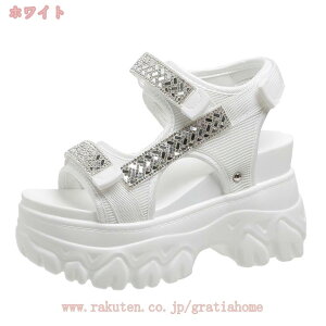 スポーツサンダル サンダル レディース スポサン 厚底 マジックテープ ブラック ベルクロ スポーツさんだる ビーチサンダル 歩きやすい アウトドア おしゃれ ラメ キラキラ グリッター 小さ