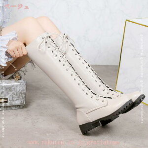 777~OFFN[| fB[X t@bV RXvu[c ҂ݏグ Ou[c[q[ ҂ݏグu[c O LbY u[c RXv cosplay white boots women nEB NX}X C