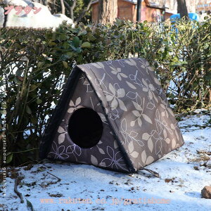 猫ハウス ペットハウス ペットベッド 猫ベッド 犬ベッド 屋外 防水 野良猫 野良犬 ペットシェルター 耐寒性と防水性 キャットハウス 折りたたみ式 犬猫兼用 小型犬 おしゃれ 暖かいぐっすり