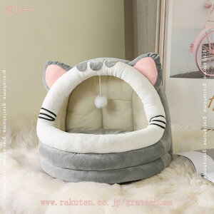 760円OFFクーポン 猫ベッド 猫ハウス ドーム型 犬小屋 猫 犬 ベッド クッション 小型犬 キャットハウス ペット ベッド おしゃれ ふわふわ 暖かい 洗える ペットベッド ペットハウス 冬寒さ対策