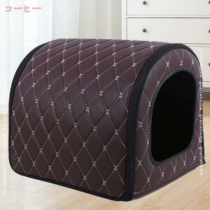 北欧ペットベッド ドーム 犬ベッド ペットハウス 犬小屋 犬ハウス 犬 猫 中型犬 大型犬 柴犬 かわいい おしゃれ 多用途 2WAY ペット用品 お手入れ簡単 洗える 寒さ対策 ソフトケージ 秋冬用 暖