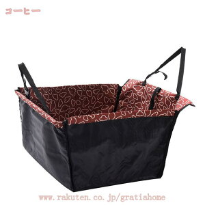 ペット用 ドライブベッド ドライブボックス 夏用 車用 カーベッド 座席シート キャリーバッグ 後部座席 車載用 飛び出し防止 リード付き 折りたたみ 車酔い防止 滑り止め 水洗い可能 おでか