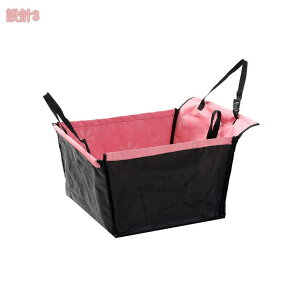 ペット用 ドライブボックス 小型犬 中型犬 猫 ペット 車用 ペット用 ドライブベッド 軽自動車 折り畳み式 清潔 通気 飛び出し防止リード&フック 洗濯可能 滑り止め 汚れに強い お出かけ用