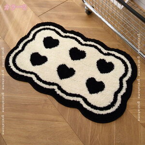 バスマット マイクロファイバー 大判 足拭きマット ホテル仕様 おしゃれ 洗える 丸洗い 大きいサイズ 吸水 厚手 ハート柄 幾何学模様 シンプル 無地 ストライプ 洗面所 長方形ラグ ふわふわ