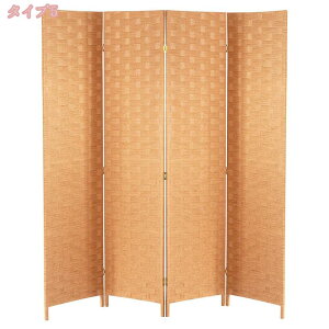 和風 衝立 ハイタイプ 4連 高さ150/170/180cm パーティション 屏風 ついたて 折りたたみ 間仕切り パーテーション インテリア リビング 仕切り 和室 完成品 オフィス 事務所 スリム 一人暮らし 天
