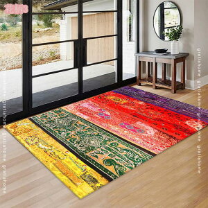 ペルシャ 絨毯風 洗える ラグ カーペット 2畳 グリーン ラグ マット 北欧 モロッカン柄 カーペット 滑り止め 洗える 絨毯 おしゃれ かわいい カラー モダン モロッコ 柄 ミニラグ 1畳 民族風