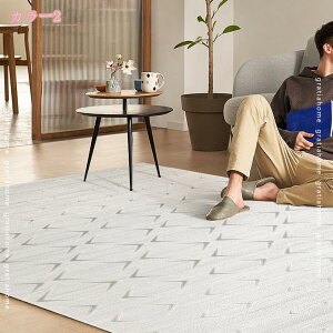 1000円OFFクーポン 洗える ラグマット 北欧 玄関マット 小さめ マイクロファイバー 長方形 シンプル 200*300cm 滑り止め付き 幾何学模様 西海岸 カーペット 1年中使えるタイプ 部屋 居間絨毯 夏ラ