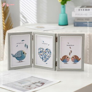 300円OFFクーポン フォトスタンド ナチュラル ブラウン フォトフレーム 木製 多面 2面 L版 おしゃれ 写真立て 1歳 ギフト 結婚祝 卒業記念品 保育園 遺影 ペット お悔やみ メモリアル 縦向きで