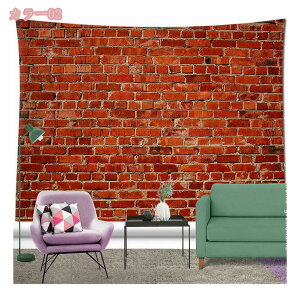タペストリー レンガ壁 布ポスター モダン インテリア 装飾布 古典 背景 壁飾り 家 リビングルーム ベッドルーム 寝室 おしゃれ飾り 壁掛け煉瓦 ホーム装飾品 北欧風 窓 お部屋 和室 部屋や