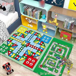 キッズラグ 子供部屋 ラグ デスクマット 数字柄 線路 プレイマット ABC カーペット ラグマット 長方形 水洗い可 シティー ホットカーペットカバー 対応 夏用 リビング ダイニング お祝い 誕生