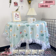 300円OFFクーポン テーブルクロス 北欧 長方形 田園風 花柄 レーステーブルクロスおしゃれ キッチンリビ…
