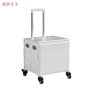 1000円OFFクーポン キャリーカート 台車 折りたたみ式 軽量 静音 コンパクト 荷物運搬 引越し アウトドア 4つの自在輪 買い物 釣り 旅行 防災 避難 運動会 ショッピングカート キャスター スト