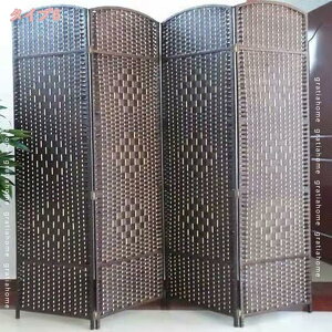 衝立 おしゃれ パーテーション 目隠し 間仕切り 4連 高さ150/170/180cm ついたて スクリーン 折り畳み パーティション 部屋 室内 仕切り オフィス 可動式 波型 軽量 省スペース アジアン 和風 洋