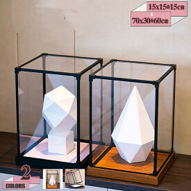 500円OFFクーポン フィギュアケース アクリルケース ディスプレイケース UVカット コレクションケース 模型 玩具 車 人形ケース フィギュア 多機能 収納用 防塵 防汚れ 台座黒 透明ケース ショーケース 組立簡単 gratiahome