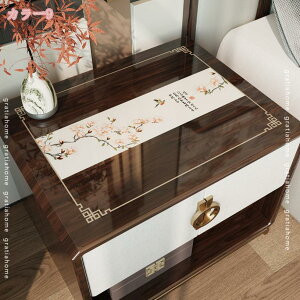 テーブルランナー 透明 シンプル ソフト PVC ベッドサイドキャビネットマット 防水 防油 耐熱 拭ける テーブルクロス テーブルマット 中華風 おしゃれ モダン 北欧 花瓶敷き テーブルセンタ