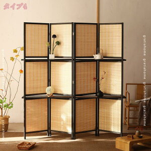 2000円OFFクーポン パーテーション 間仕切り 衝立 高さ180cm 部屋 仕切り 目隠し 屏風 スクリーン 軽量 おしゃれ 折りたたみ 飲食店 オフィス 事務所 ナチュラル アジアン ついたて 収納 完成品