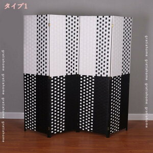2000円OFFクーポン 衝立 パーテーション 木製 おしゃれ 4連 高さ170/180 自立 間仕切り スクリーン 目隠し パーティション 完成品 折りたたみ 持ち運び アンティーク 天然木 かわいい テレワーク