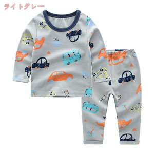1000円OFFクーポン キッズ パジャマ ジュニア 男の子 女の子 長袖 ルームウェア 綿100 柔らかい 肌触りいい 春秋冬 子供服 上下セット 長ズボン 部屋着 子供 肌着 やわらか生地 花柄 総柄 プリン