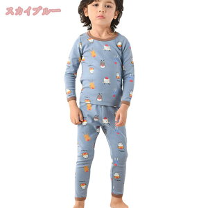 パジャマ キッズ 長袖 綿100 かわいい おしゃれ ルームウェア 子供 男の子 ジュニア 部屋着 上下セット ロングパンツ 弾力性 カジュアル 子供服 トナカイ柄 可愛い クリスマス プレゼント ボ