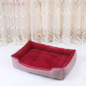 ペットベッド 洗える ペットマット 犬 猫 小型 中型犬 子犬 子猫 丸洗いOK清掃しやすい 頑丈ふわふわ 小中型犬ベッド 通気性いい ふわふわ 夏冬用 ペット用品 寝床 水洗可 滑り止め付き 防湿