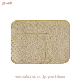 犬 猫用洗えるペットシーツ おしっこマット 繰り返し使える 犬用おしっこマット 小型犬 猫 うさぎ 小動物用 ペットマット 漏れにくさ 噛み耐性 消臭 介護 制菌 吸水性 速乾性 床に染みず 滑り止め ペット用トイレシート gratiahome