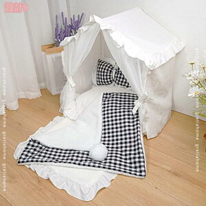 ペット テント ペットティピー テント ドーム型ペットハウス 犬小屋 猫小屋 ペットハウス マットレス付き 四季通用 犬小屋 猫小屋 折りたたみ 子犬 猫 テント おしゃれ 猫 テント 折りたたみ