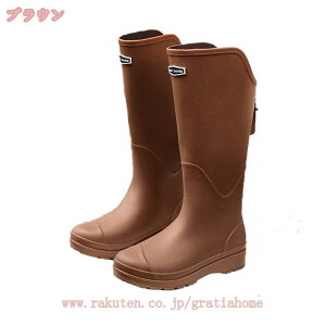 長靴 レディース 農作業 軽量 ロングブーツ レインブーツ 完全防水 柔らかい 長ぐつ 無地 雨対策 キャンプ ガーデニング アウトドア 通勤 通学 家庭菜園 ロング丈 履きやすい 大きいサイズ
