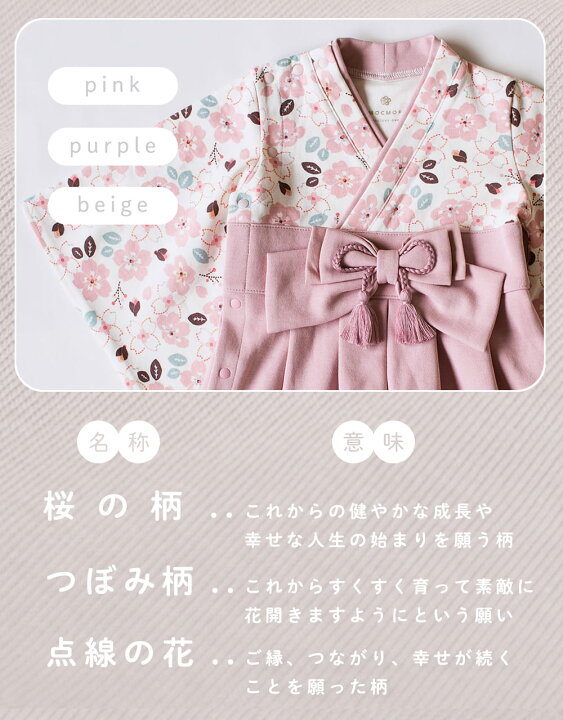楽天市場】◇ ポイント5倍 + 3倍デー! ◇ mocmof ベビー袴 袴 