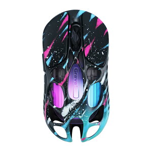 GravaStar Mercury X Pro �Q�[�~���O�}�E�X ���C�����X 8K�|�[�����O���[�g 8000Hz�h���O������ 49g ���y�� �}�O�l�V�E������ PAW3950�Z���T�[ 32000DPI ���� Bluetooth �L�� �������K�i �O���o�X�^�[