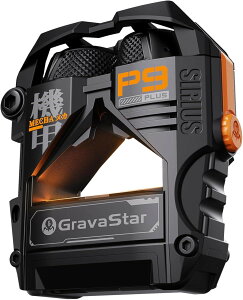 GravaStar Sirius Plus ���S���C�����X�C���z�� Bluetooth 5.3 ANC �m�C�Y�L�����Z�����O �O����荞�� 28���ԍĐ� IPX4�h�� ENC�ʘb ��p�A�v���Ή� �J�i���^ TWS �������K�i �O���o�X�^�[ GS P9 PLUS