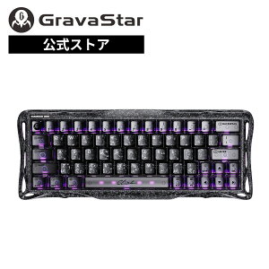 GravaStar Mercury V60 Pro �T�C�o�[�t���X�g �u���b�N ���J�j�J���L�[�{�[�h 60% USB-C �L�� RGB �Q�[�~���O�L�[�{�[�h ���C�X�C�b�` ���s�b�h�g���K�[ �������� �A�N�`���G�[�V�������� GS V60 PRO_CF_BLK