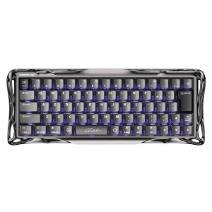 �y���{��z��z GravaStar Mercury V60 Pro �K�����^�� �N���[���V���o�[ JIS ���J�j�J���L�[�{�[�h 60% USB-C �L�� RGB �Q�[�~���O�L�[�{�[�h ���C�X�C�b�` ���s�b�h�g���K�[ �������� �A�N�`���G�[�V