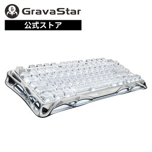 �y�V���i�zGravaStar Mercury V75 �V���o�[�t���X�g US�z�� UFO����X�C�b�`�̗p���f�� Hall Effect �Q�[�~���O�L�[�{�[�h 75% RGB USB-C �L�� ���s�b�h�g���K�[ �������� �A�N�`���G�[�V�������� �O���o�X