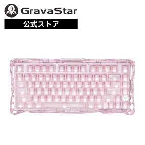 �y�V���i�zGravaStar Mercury K1 Lite �N���X�^�����[�Y �Q�[�~���O�L�[�{�[�h ���C�����X �����L�[�L���b�v ���� 75% �e���L�[���X Bluetooth 2.4GHz �L�� ���J�j�J�� �z�b�g�X���b�v RGB���C�g Windows Mac 