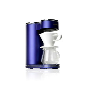 oceanrich CM1 コーヒーメーカー ドリップ式 360°回転 ハンドドリップ機能 蒸らし機能搭載 自動ドリップ オーシャンリッチ UQ-ORCM1 ブルー