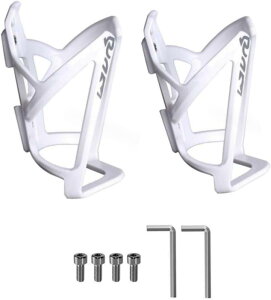 YFFSFDC 自転車 ボトルケージ バイク ドリンクホルダー 超軽量 伸縮性がよく ウォーターボトルケージ 取り付け工具付き 使用便利 ロードバイク/クロスバイク/マウンテンバイクに適用 2個セッ