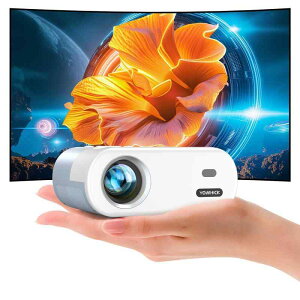 �y�i���Œ����^�zYOWHICK�v���W�F�N�^�[ 13000LM���P�x5GWiFiBluetooth�u���ڑ� ���A��1080P �Z�������e�y1080P�𑜓x�z ���邳�v���X 4K�Ή� �z�[���v���W�F�N�^�[ ��`�␳ �����^�t��HD���P