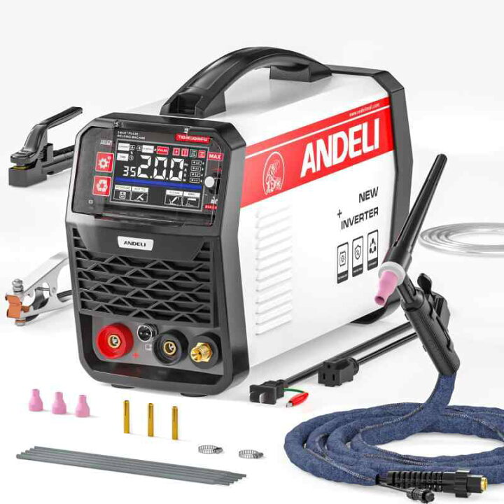 楽天市場】ANDELI 100V/200V 200A TIG溶接機 TIG/アーク溶接/CLEAN 