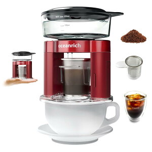 oceanrich Plus (オーシャンリッチ プラス) 自動ドリップ・コーヒーメーカー 250ml ステンレスフィルター ドリップバック 2Way対応モデル
