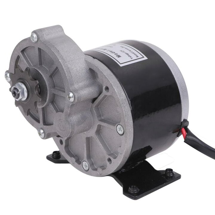楽天市場】ギヤ 減速 モーター 12V 24V 250W 自転車 改造 車 電動 
